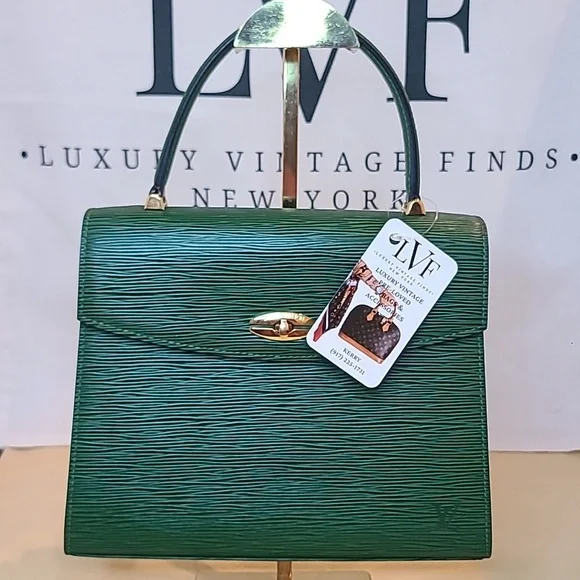 LOUIS VUITTON ULTRA RARE VINTAGE 1994 EPI LEATHER MALESHERBES BAG EXCELLENT COND - Picture 1 of 17
